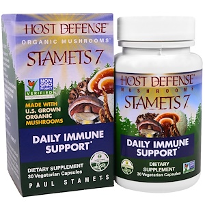 Отзывы о Фунги Перфекти, Stamets 7, Daily Immune Support, 30 Veggies Caps