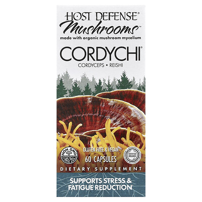 Product Image for Host Defense, Mushrooms , Cordychi , 60 Capsules