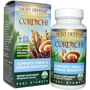 Отзывы о Фунги Перфекти, Cordychi, Organic Mushrooms, 60 Veggie Caps