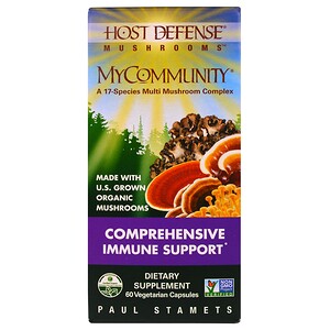 Отзывы о Фунги Перфекти, MyCommunity 17 Mushroom Complex, 60 Veggie Caps