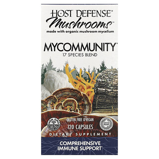 Host Defense, Mantarlar™, MyCommunity®, 120 Kapsül