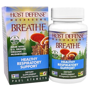 Отзывы о Фунги Перфекти, Breath, Healthy Respiratory Health, 30 Veggie Capsules