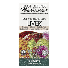 Mushrooms™, MycoBotanicals®, печінка, 60 капсул