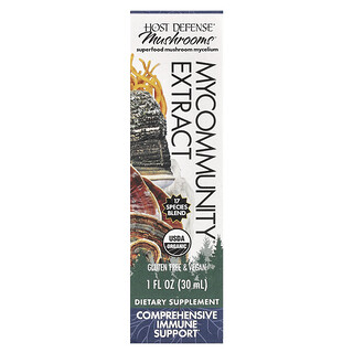 Host Defense, Mantarlar™, MyCommunity Özü, 1 fl oz (30 ml)