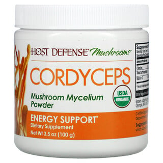 Fungi Perfecti, Cordyceps, Mushroom Mycelium Powder, Energy Support, 3.5 oz (100 g)
