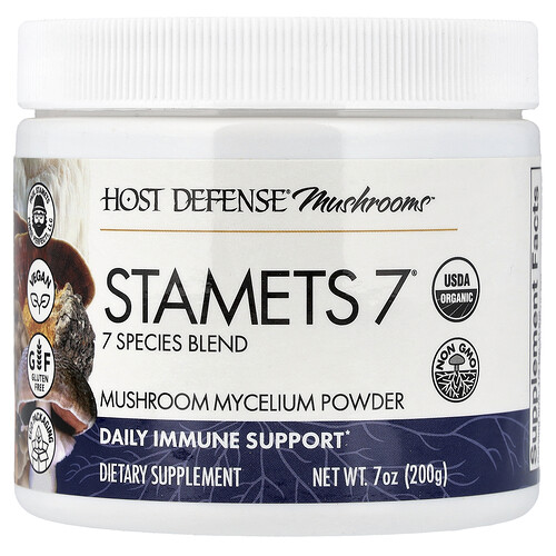 Host Defense, Mushrooms™, STAMETS 7®, 7 oz (200 g)