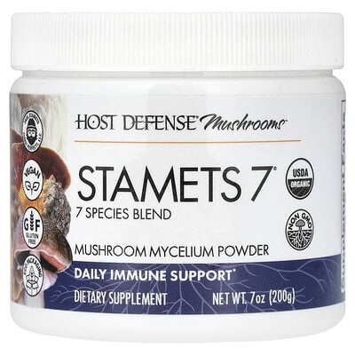 Product Image for Host Defense, Mushrooms, STAMETS 7, 7 oz (200 g)
