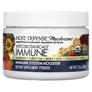 Host Defense, Hongos, Micobotánicos, Sistema inmunitario`` 100 g (3,5 oz)