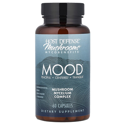 Product Image for Host Defense, Mushrooms Mycobenefits, Mood , 60 Capsules
