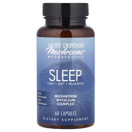 Host Defense Mushrooms™ Mycobenefits, Sleep, 60 Capsules