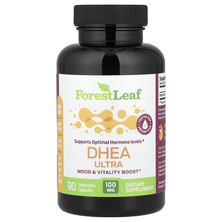 Forest Leaf, DHEA Ultra , 100 mg , 90 Vegetable Capsules