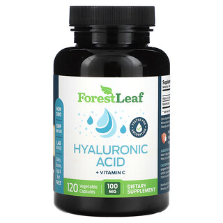 Forest Leaf, Ácido hialurónico, 100 mg, 120 cápsulas vegetales