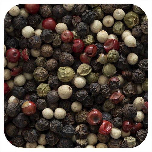 Frontier Co-op Four Peppercorn Blend, Gourmet Peppermill, 16 oz (453 g)