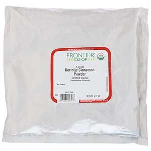 Отзывы о Фронтьер Нэчурал Продактс, A Grade Korintje Cinnamon Powder, 16 oz (453 g)