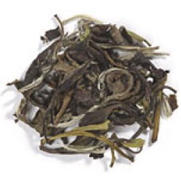 شاي الفاوانيا الأبيض العضوي، 16 أونصة (453 جم)