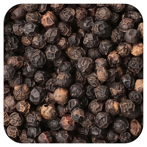 Frontier Co-op Organic Fairtrade Whole Black Peppercorns, 16 oz (453 g)
