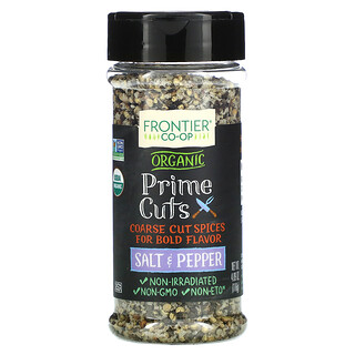 Frontier Co-op, Organic Prime Cuts, Salt & Pepper, 4.09 oz (116 g)