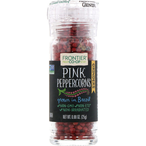 Frontier Natural Products, Pink Peppercorns, 0.88 oz (25 g) iHerb