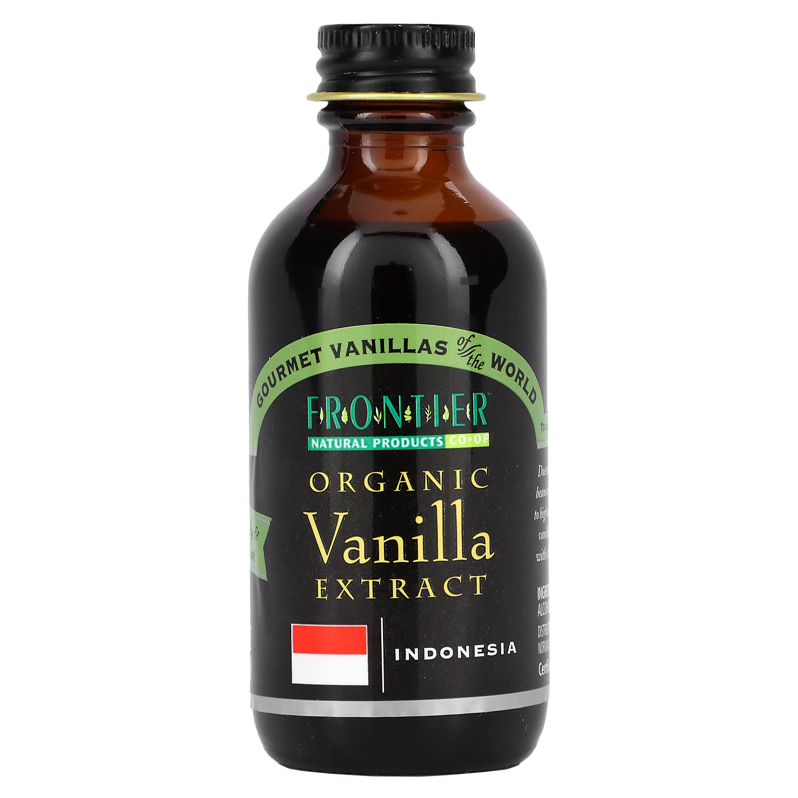 Frontier Co Op Organic Vanilla Extract 2 Fl Oz 59 Ml