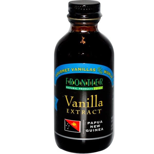 Frontier Natural Products, Vanilla Extract, Papua New Guinea, Farm Grown , 2 fl oz (59 ml) (Discontinued Item) 