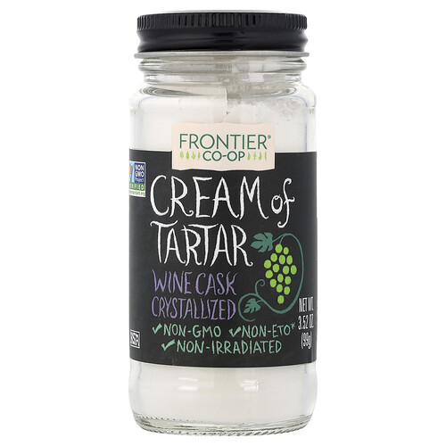 Frontier Co-op, Cream of Tartar, 3.52 oz (99 g)