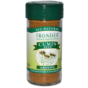 Отзывы о Фронтьер Нэчурал Продактс, Cumin Seed, Ground, 1.87 oz (53 g)
