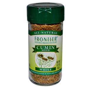 Отзывы о Фронтьер Нэчурал Продактс, Cumin Seed, Whole, 1.87 oz (53 g)