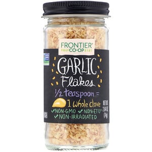 Отзывы о Фронтьер Нэчурал Продактс, Garlic, Flakes, 2.64 oz (74 g)