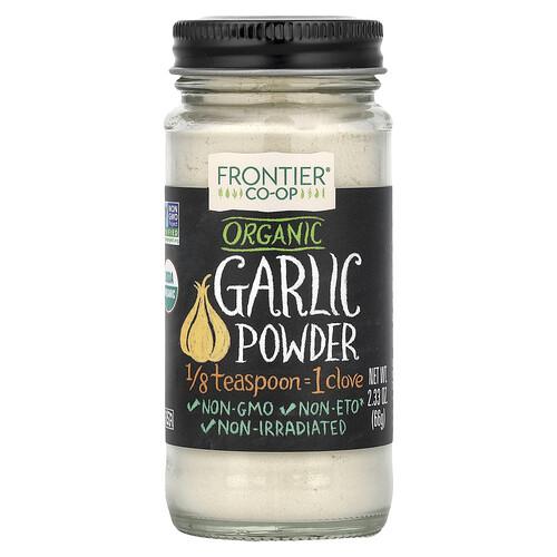 Frontier Co-op, Bio Knoblauchpulver, 2,33 oz (66 g)