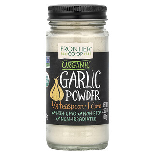 Frontier Co-op, Økologisk hvidløgspulver, 66 g