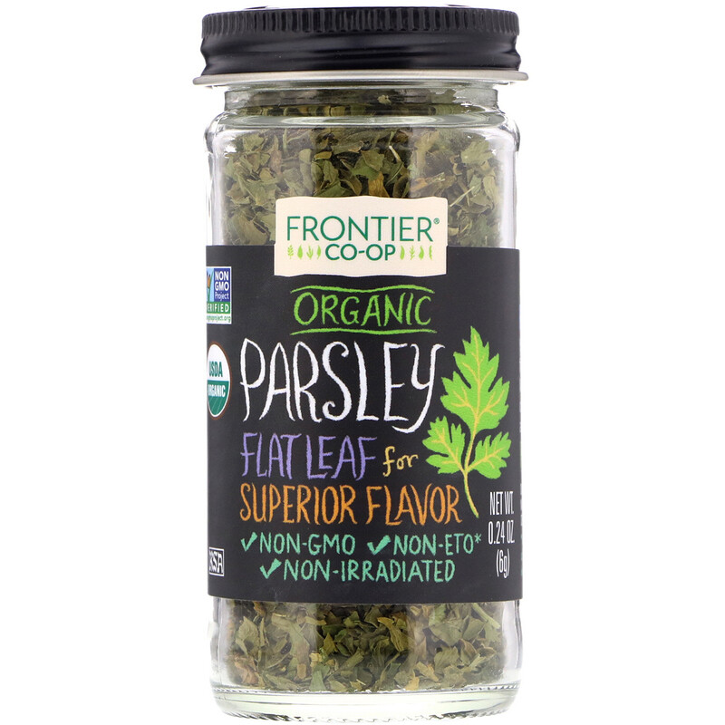 Frontier Natural Products, Organic Parsley , 0.24 oz (6 g) iHerb