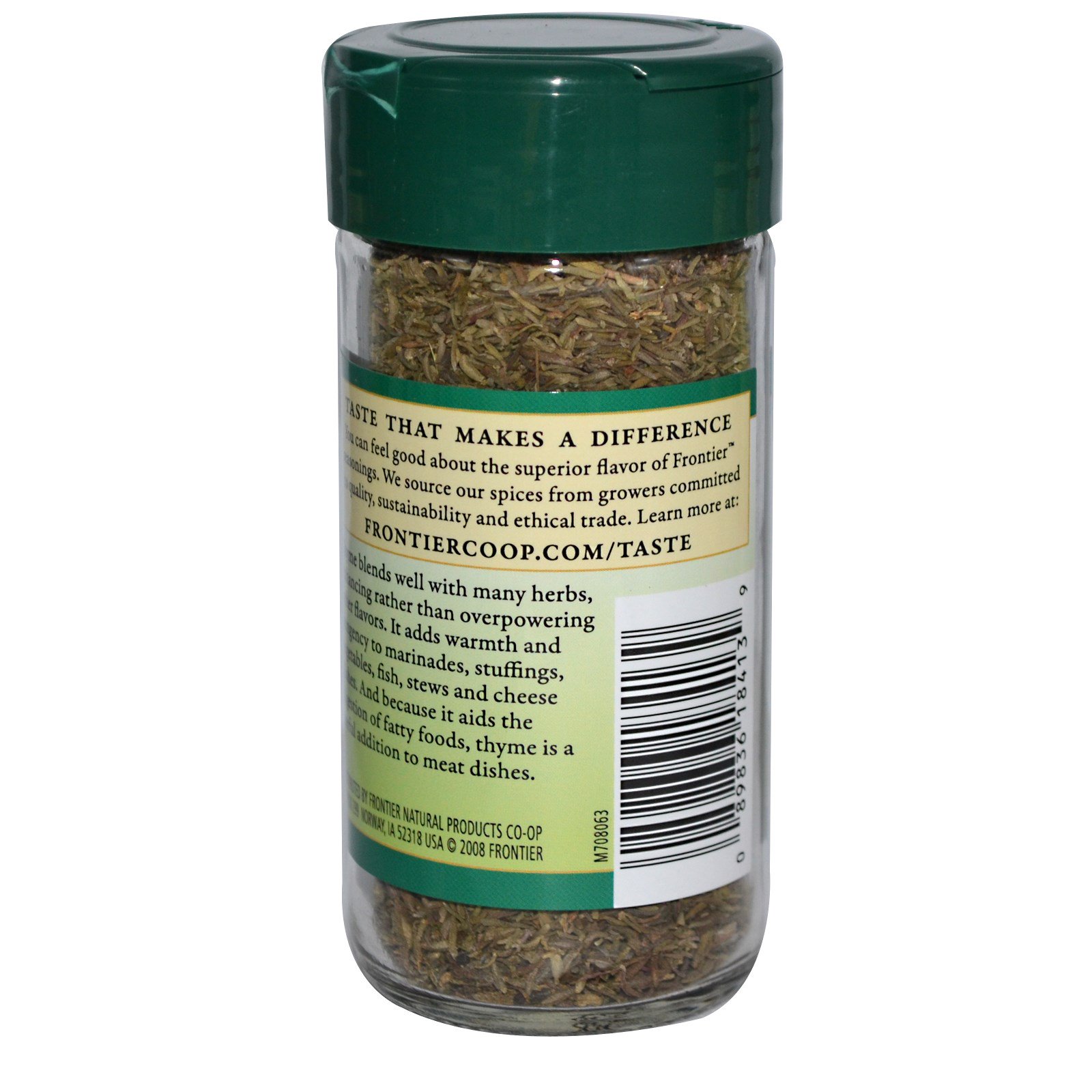 Frontier Natural Products, Thyme Leaf Flakes, 0.85 oz (24 g) - iHerb