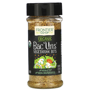 Frontier Co-op, Organic Bac'Uns, Vegetarian Bits, 2.47 oz (70 g)