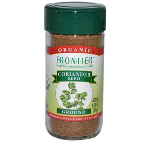 Отзывы о Фронтьер Нэчурал Продактс, Organic Coriander Seed, Ground, 1.66 oz (47 g)