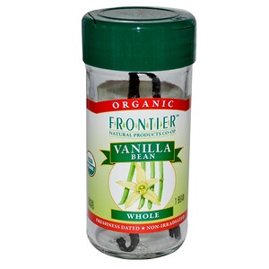 Отзывы о Фронтьер Нэчурал Продактс, Organic Vanilla Bean, Farm Grown, Whole, 1 Bean