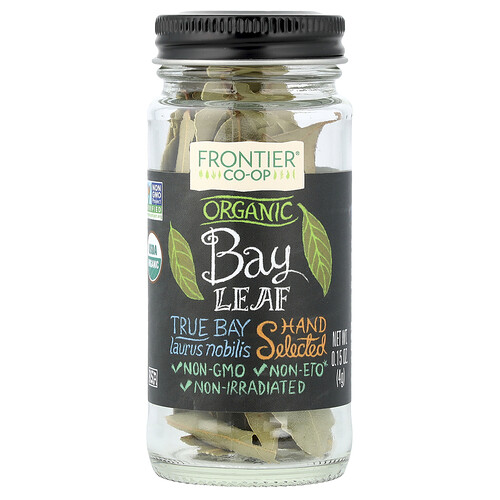 Frontier Co-op, Organic Bay Leaf, 0.15 oz (4 g)
