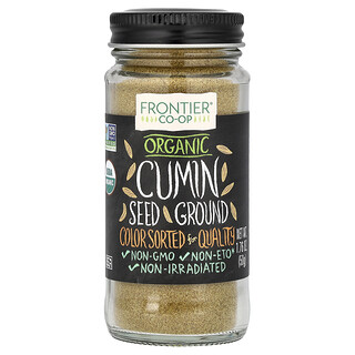Frontier Co-op, Organic Cumin Seed, Ground, 1.76 oz (50 g)