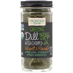 Фронтьер Нэчурал Продактс, Organic Dill Weed, Chopped, 0.71 oz (20 g) отзывы