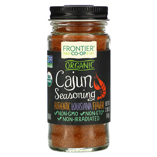 Frontier Co-op, Organic Cajun Seasoning, Louisiana Flavor, 2.08 oz (59 g)