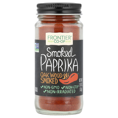 Frontier Co-op, Paprika Ahumada, Madera de Roble Ahumada, 1.87 oz (53 g)