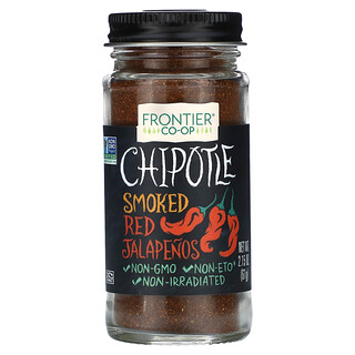 Frontier Co-op, Chipotle, Jalapenos roșu afumat, 2,15 oz (61 g)