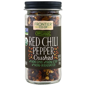 Фронтьер Нэчурал Продактс, Organic Red Chili Pepper, Crushed, 1.05 oz (30 g) отзывы