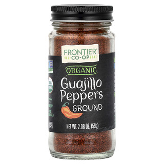 Frontier Co-op, Organic Guajillo Peppers Ground, 2.08 oz (59 g)