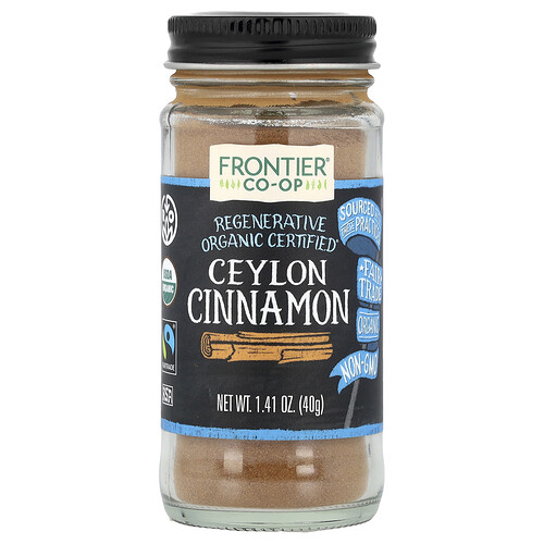 Frontier Co-op, Organic Ceylon Cinnamon, 1.41 oz (40 g)