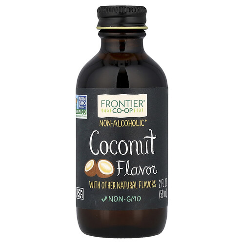 Frontier Co-op, Coconut Flavor, Kokosnussgeschmack, alkoholfrei, 59 ml (2 fl. oz.)