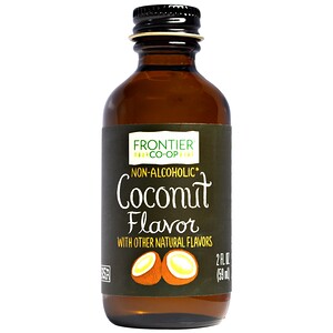 Отзывы о Фронтьер Нэчурал Продактс, Coconut Flavor, Non-Alcoholic, 2 fl oz (59 ml)