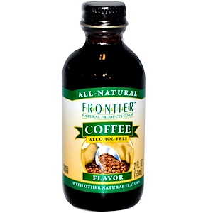 Отзывы о Фронтьер Нэчурал Продактс, Coffee Flavor, Alcohol-Free, 2 fl oz (59 ml)