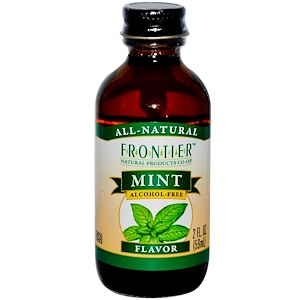 Отзывы о Фронтьер Нэчурал Продактс, Mint Flavor, Alcohol-Free, 2 fl oz (59 ...