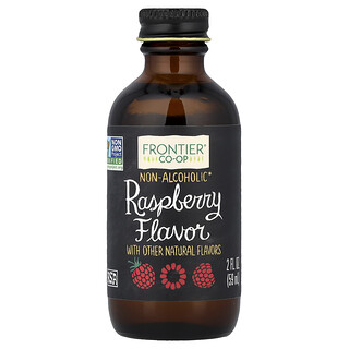 Frontier Co-op, Sabor frambuesa, 2 fl oz (59 ml)