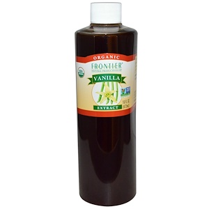Отзывы о Фронтьер Нэчурал Продактс, Organic, Vanilla Extract, 16 fl oz (472 ml)